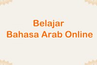 Belajar Bahasa Arab Online, Hilyah, web bahasa arab