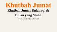 Khutbah Jumat Singkat PDF bulan rajab bulan yang mulia